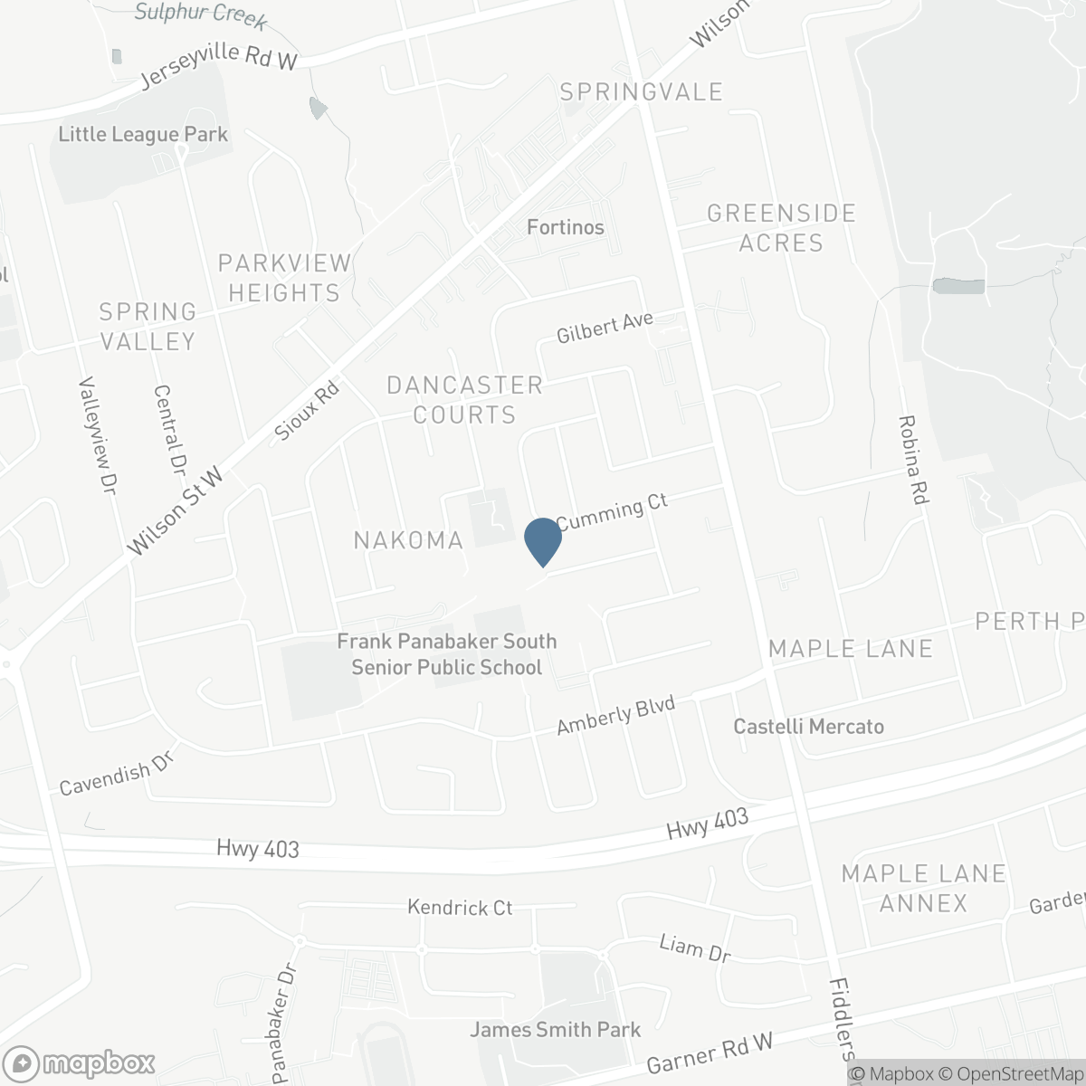 86 CUMMING Court, Ancaster, Ontario L9G 1V3